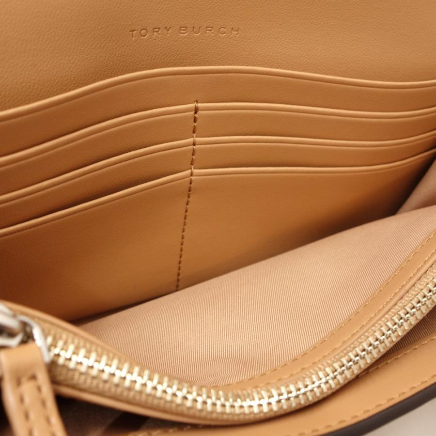 TORY BURCH（トリーバーチ） 長財布 二つ折り レザー グレージュ 36988