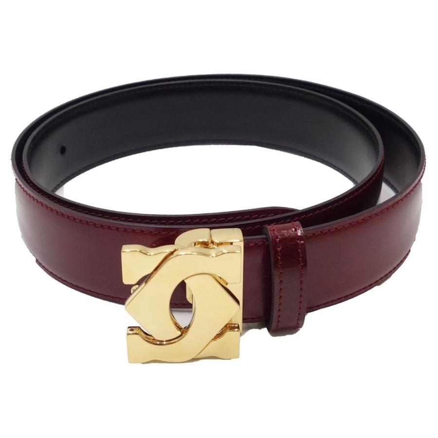 Cartier（カルティエ） CARTIER 2C リバーシブル ベルト レザー