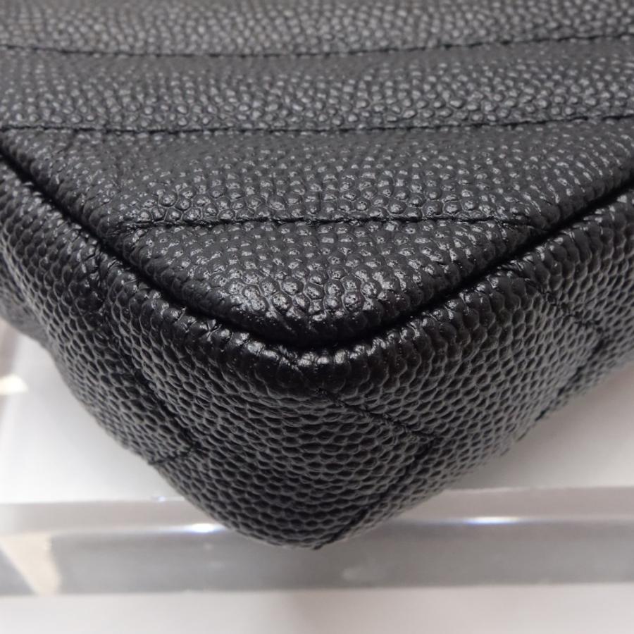 CHANEL（シャネル） チェーンウォレット 長財布 マトラッセ Vステッチ