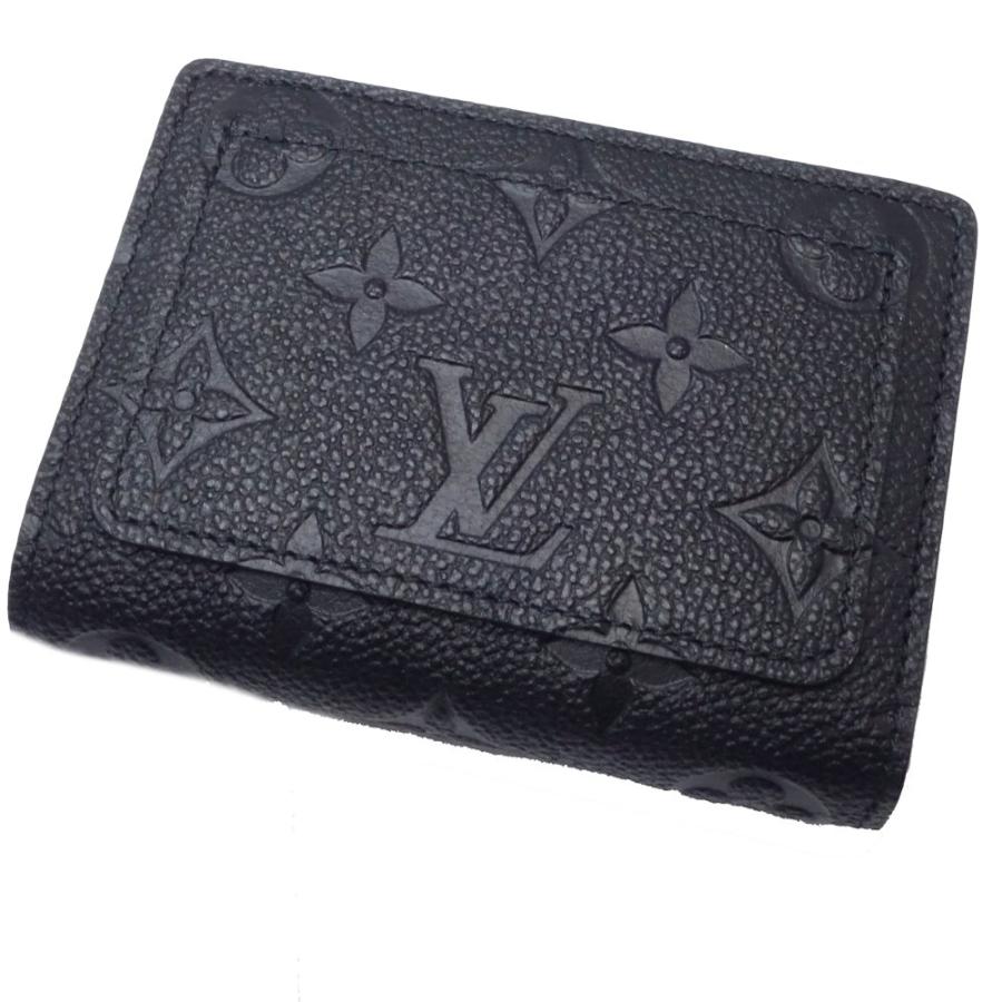 新品未使用　ポルトフォイユ・クレア　ノワール　ブラック LOUIS VUITTON（ルイ・ヴィトン） コンパクト財布 アンプラント