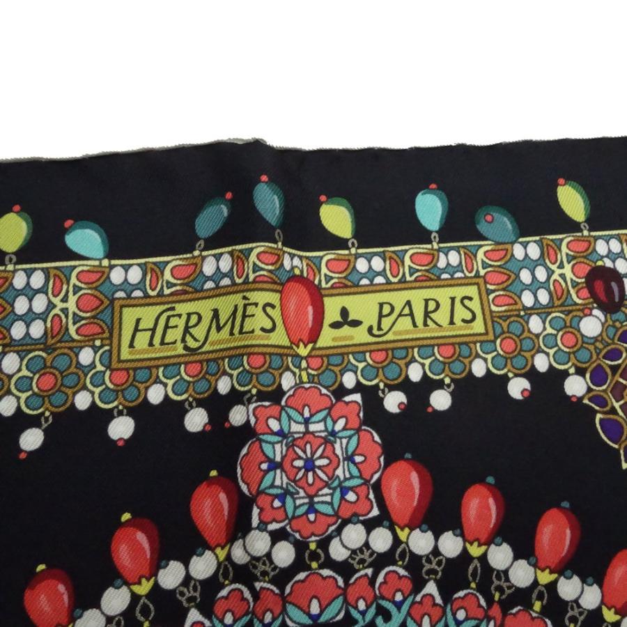 HERMES（エルメス） カレ90 スカーフ マハラジャの装身具 シルク