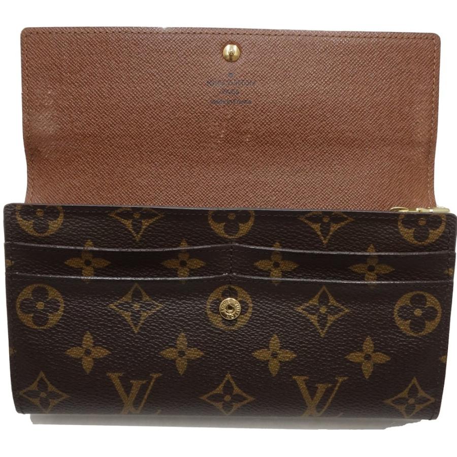 ルイヴィトン LOUIS VUITTON 長財布 モノグラム ポルトフォイユ サラ M61734 ブラウン 楽天市場】ルイヴィトン 長財布 ポルトフォイユ・サラ M61734