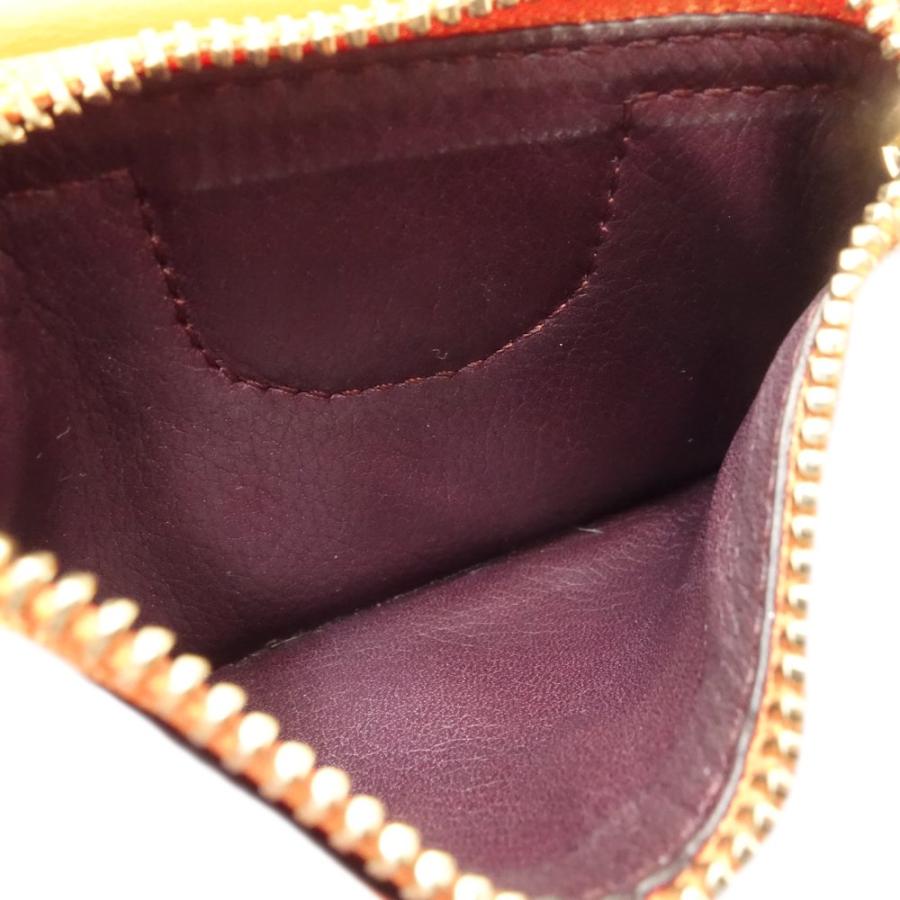 LOEWE（ロエベ） ミニウォレット ゲート 三つ折り財布 レザー オレンジ