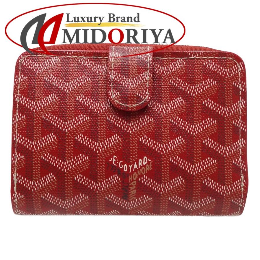 GOYARD ゴヤール コンパクトジップウォレット 二つ折り財布 PVC 