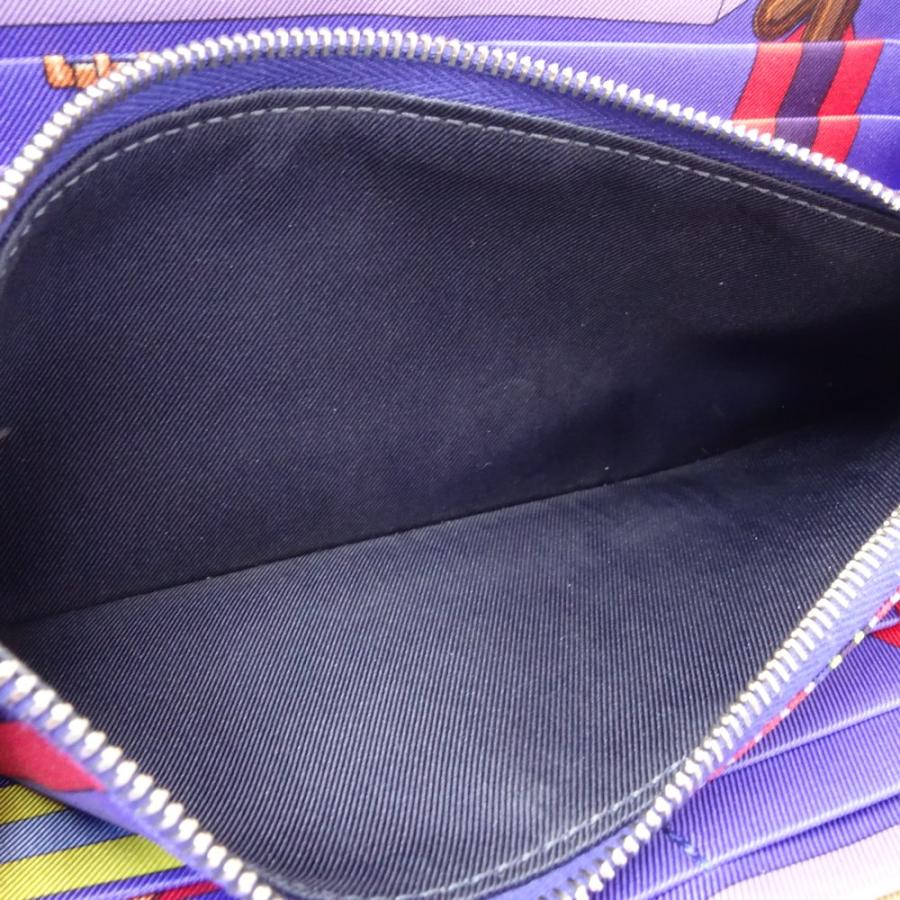 HERMES エルメス アザップロングシルクイン 長財布 ヴォーエプソン  