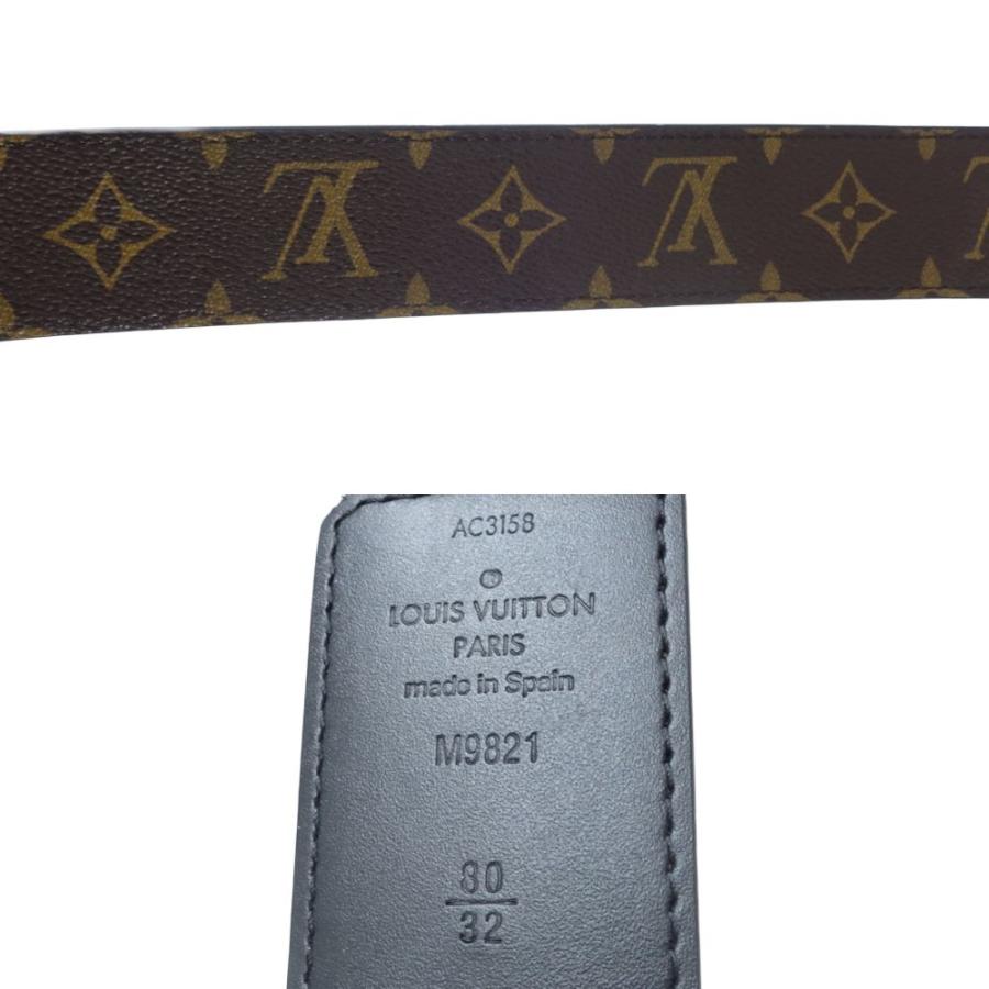 Louis Vuitton モノグラム サンチュールベルトM9821 80/32 LOUIS VUITTON（ルイ・ヴィトン） ルイ・ヴィトン・モノグラム サン