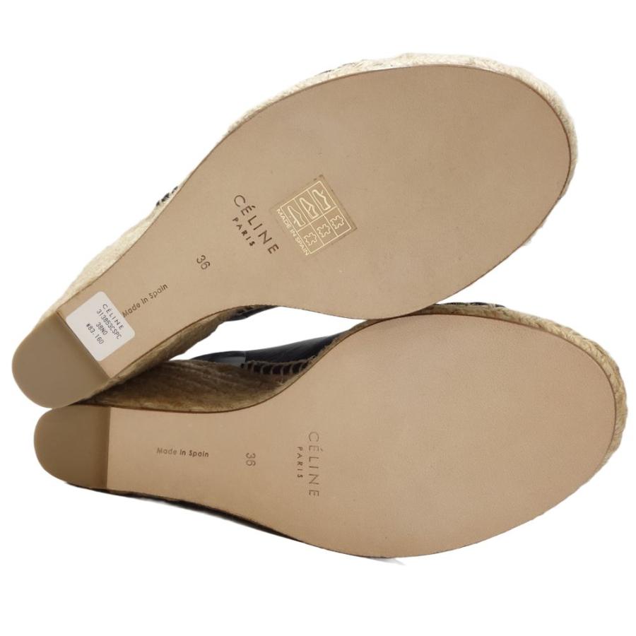 CELINE セリーヌ ウエッジソールサンダル 313853CSPC.38No サンダル 