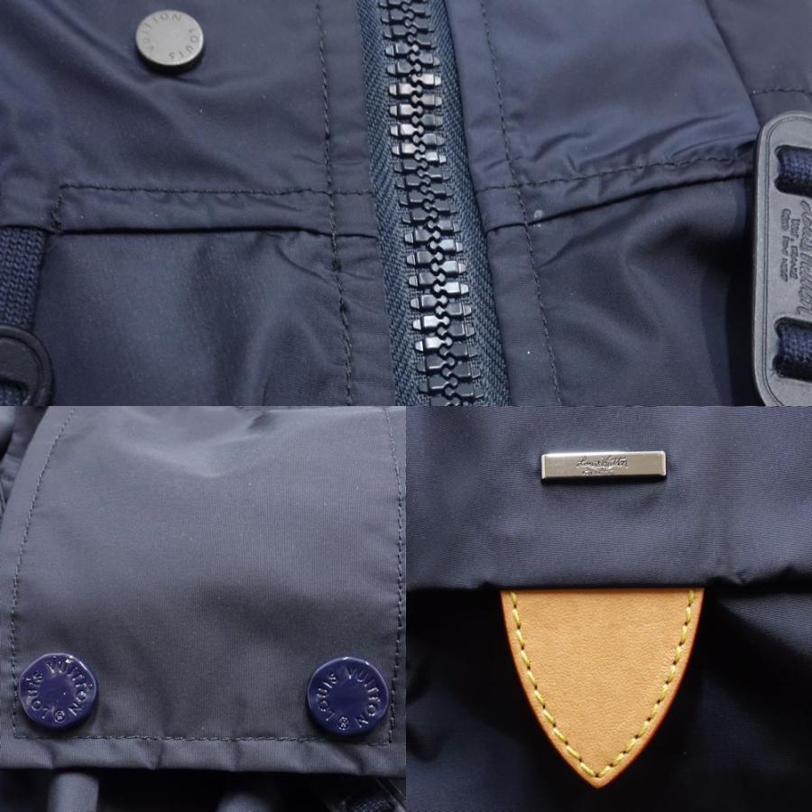 ルイヴィトン ステープルズエディション ロゴプレート ナイロン