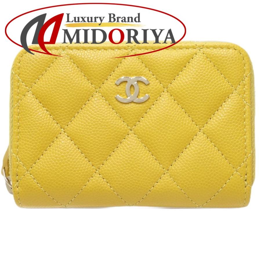 CHANEL シャネル クラシックジップコインパース マトラッセ AP0216  