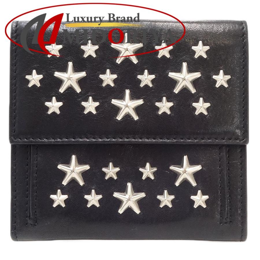 JIMMY CHOO（ジミーチュウ） スタースタッズ フリーダ 二つ折り財布