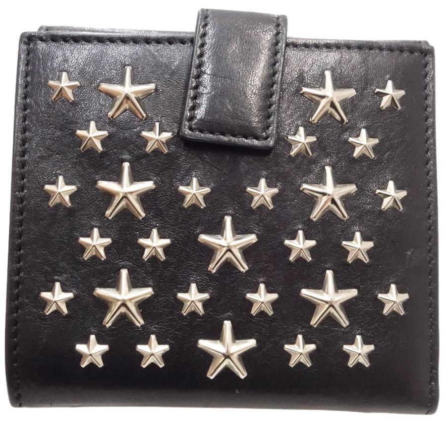 JIMMY CHOO（ジミーチュウ） スタースタッズ フリーダ 二つ折り財布