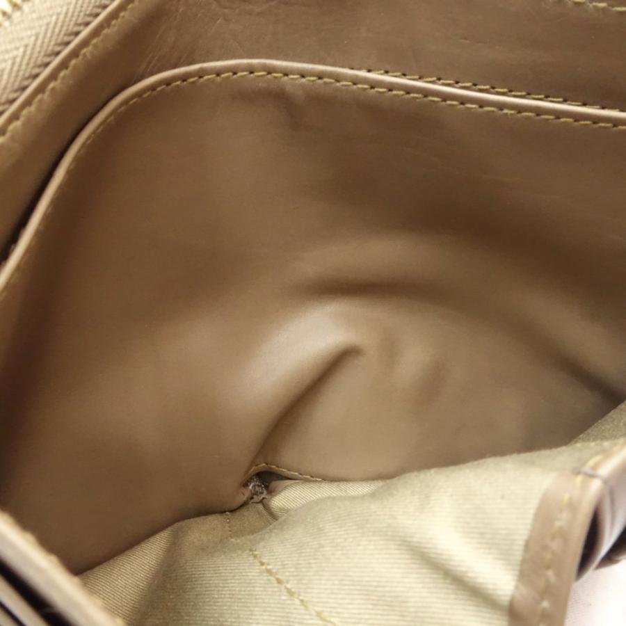 ゲンテン genten コンパクトウォレット 42716 二つ折り財布 レザー カーキ / 083733【中古】 genten（ゲンテン） コンパクトウォレット 42716 二つ折り財布 レザー