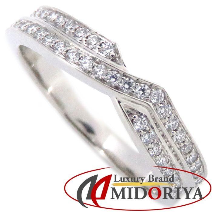 ハリーウィンストン Harry Winston ツーロウ パヴェダイヤモンド バンドリング Pt950 10号 リング プラチナ 指輪 中古 株式会社midoriya 通販 Yahoo ショッピング