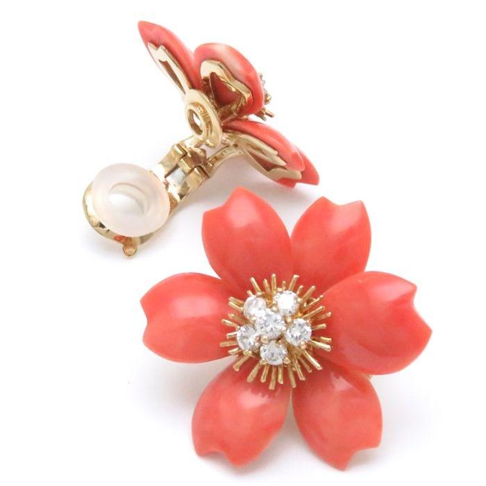 Van Cleef & Arpels ヴァンクリーフ&アーペル K18YG イヤリング Van Cleef & Arpels ヴァンクリーフ&アーペル K18YG イヤリング