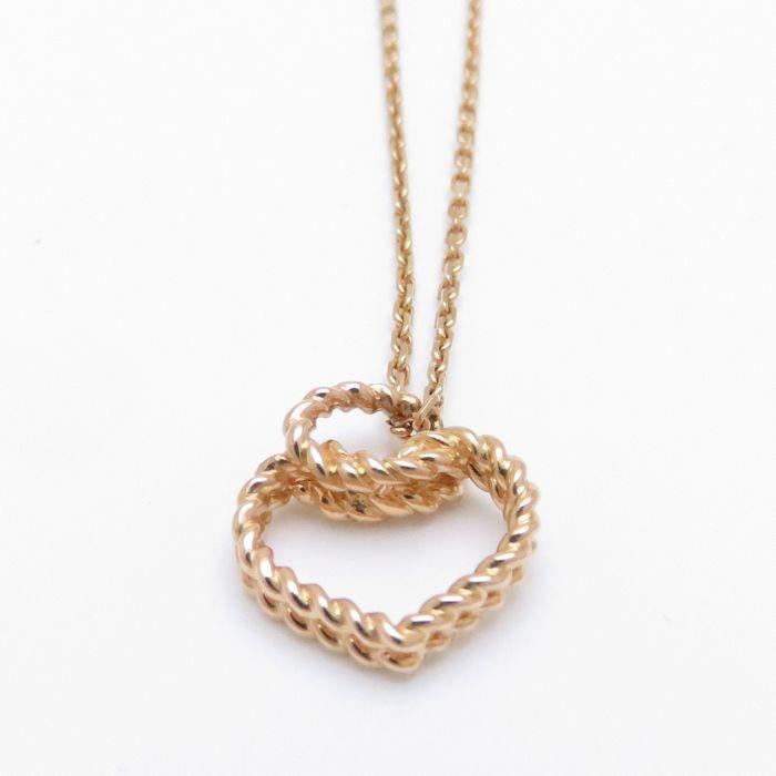 美品 カルティエ CARTIER ハート トルタデ ネックレス K18PG ピンクゴールド ペンダント/092127【中古】【BJ】 【TMF1247397369】(44855円)