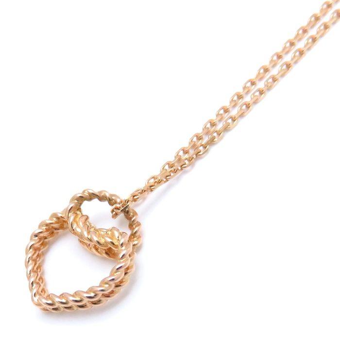 美品 カルティエ CARTIER ハート トルタデ ネックレス K18PG ピンクゴールド ペンダント/092127【中古】【BJ】 【TMF1247397369】(44855円)