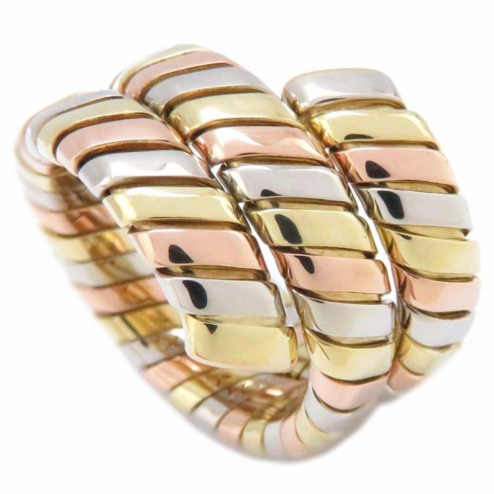 ブルガリ Bvlgari トゥボガス リング K18スリーカラーゴールド 14号 スネーク 指輪 中古 株式会社midoriya 通販 Yahoo ショッピング