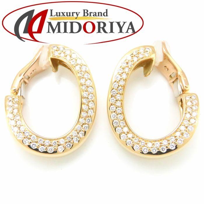 CHAUMET ショーメ ダイヤモンドイヤリング K18YG イエローゴールド  