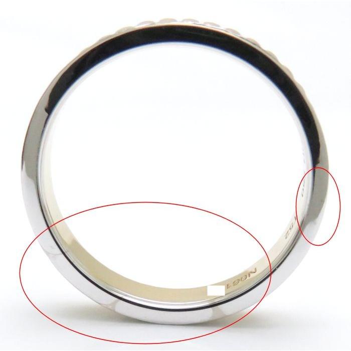 ブランド ブシュロン BOUCHERON キャトルラディアント リング ハーフダイヤモンド K18YGxWG #52 11.5号 指輪/092681【中古】【BJ】 【QG3854399195】(138600円)