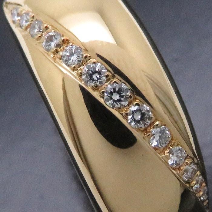 ショーメ CHAUMET アノーグリフェ リング ダイヤモンド K18YG 10号 