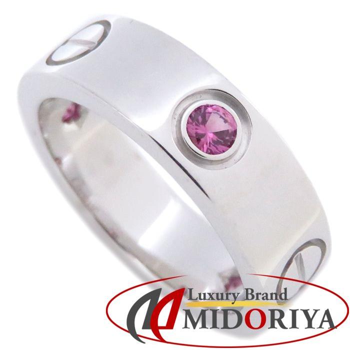 カルティエ Cartier ラブリング 3pピンクサファイヤ 伊勢丹限定 K18wg 50 10号 ホワイトゴールド 指輪 中古 株式会社midoriya 通販 Yahoo ショッピング