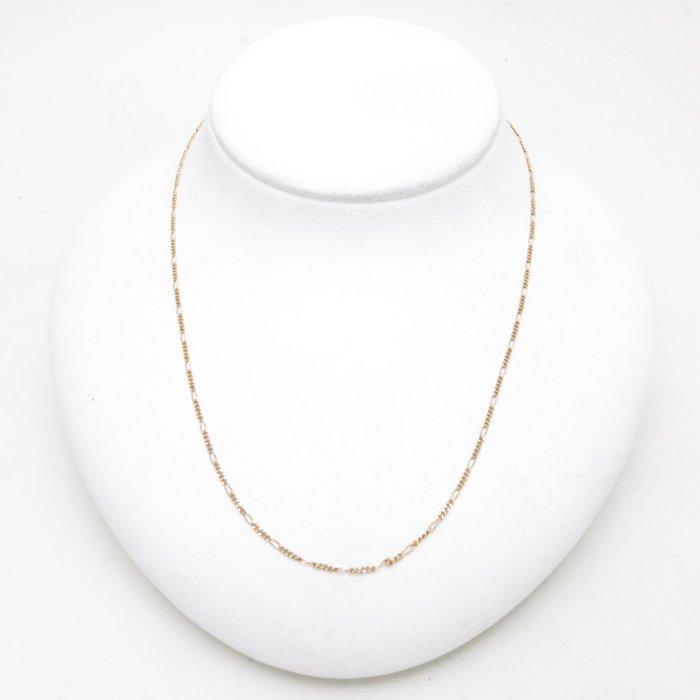 ウノアエレ UNOAERRE チェーンネックレス K18YG 40cm デザインネックレス イエローゴールド/093649【中古】【BJ】 