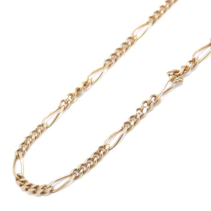 ウノアエレ UNOAERRE チェーンネックレス K18YG 40cm デザインネックレス イエローゴールド/093649【中古】【BJ】 