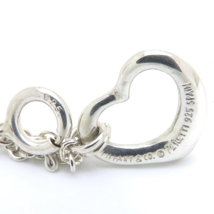 ティファニー　オープンハート　ブレスレットSv925 TIFFANY＆Co. ティファニー オープンハートブレスレット SV925