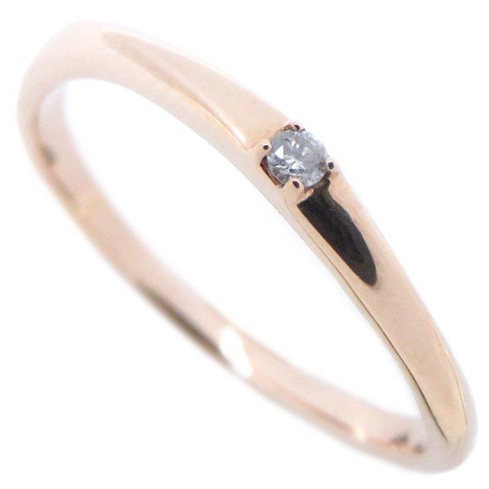 ヴァンドーム青山 VENDOME AOYAMA ダイヤモンドリング K10PG 9号 1P