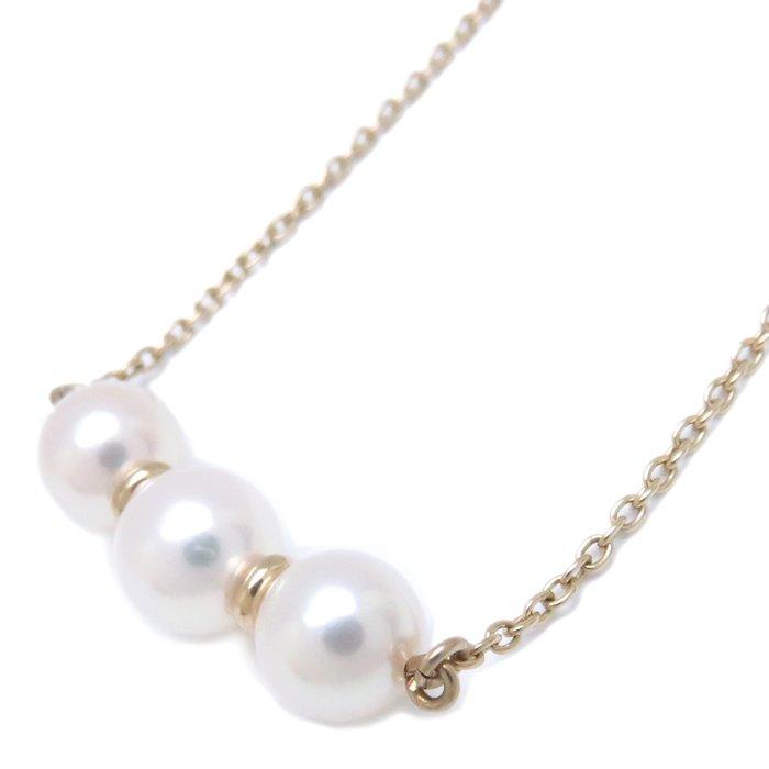 田崎真珠 Tasaki パールネックレス K18yg 真珠 3p イエローゴールド ペンダント 中古 株式会社midoriya 通販 Yahoo ショッピング