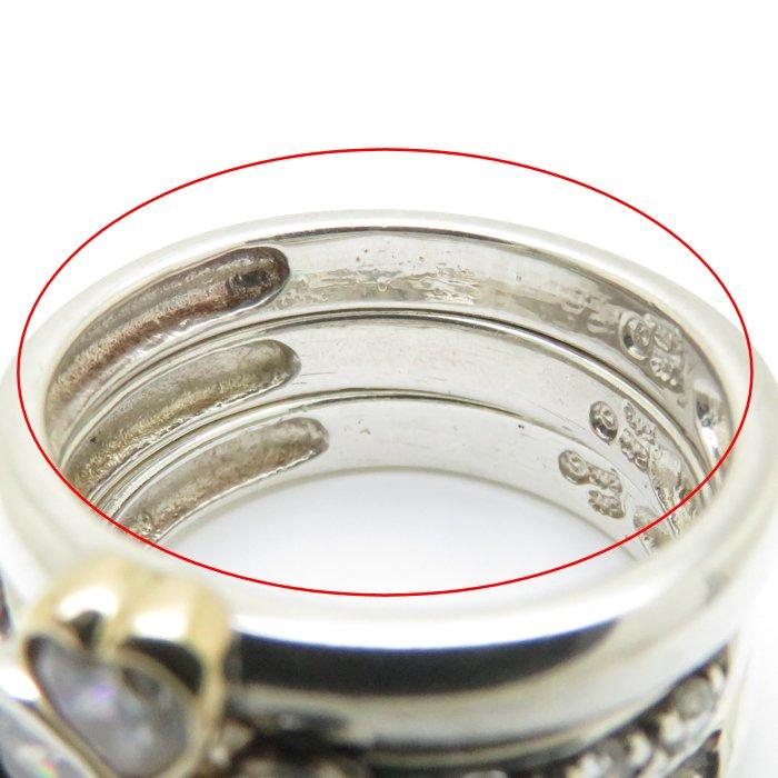 フォリフォリ Folli Follie リング 3本セット 13号 SV シルバー 3連 ハート クローバー クリスタル 指輪 ジュエリー/093839【中古】【BJ】 :093839:MIDORIYA - 通販 - Yahoo!ショッピング フォリフォリ Folli Follie リング 3本セット 13号 SV シルバー 3連 ハート クローバー クリスタル 指輪 ジュエリー/093839【中古】【BJ】 :093839:MIDORIYA - 通販 - Yahoo!ショッピング