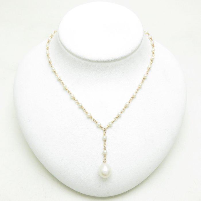 ティファニー Tiffany Co パールネックレス K18yg バロックパール ベビーパール 真珠 イエローゴールド 中古 株式会社midoriya 通販 Yahoo ショッピング