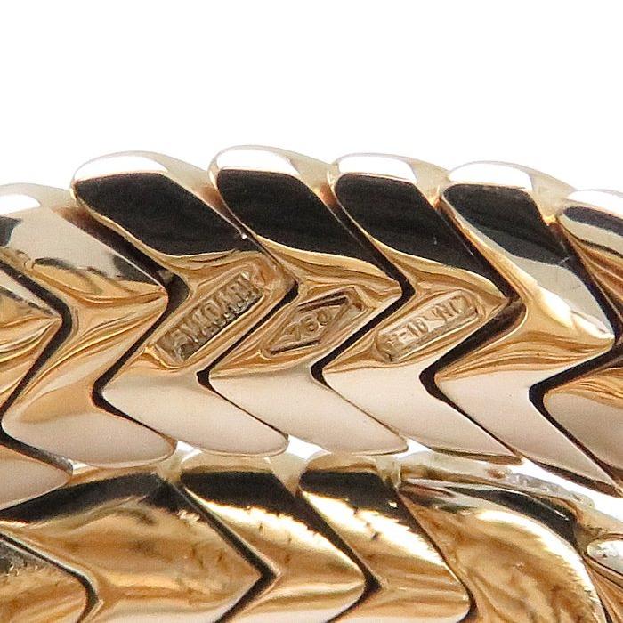 週間ランキング１位獲得 ブルガリ スピガピアス レディース K18yg 750 イエローゴールド ゴールド 珍しい Talentpop Co