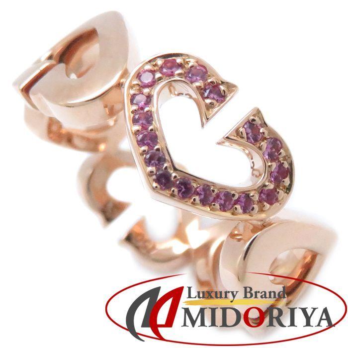 カルティエ Cartier Cハート リング ピンクサファイヤ K18pg B 51 11号 750 ピンクゴールド 指輪 中古 株式会社midoriya 通販 Yahoo ショッピング