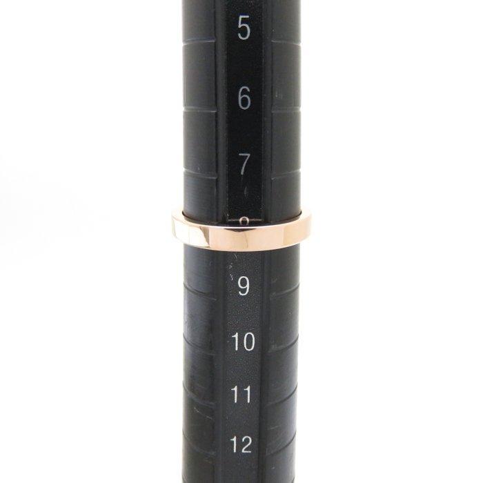【訳あり品】 Cartier カルティエ エングレーブド リング 1Pダイヤモンド K18PG #48 8号 B4086400 3mm 750 ピンクゴールド 指輪/094152【中古】【BJ】 【LWH7867856251】(28292円)