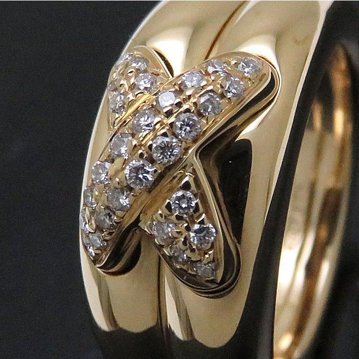 ショーメ Chaumet リアン ドゥ ショーメ リング ダイヤモンド K18yg 10号 イエローゴールド 指輪 中古 株式会社midoriya 通販 Yahoo ショッピング