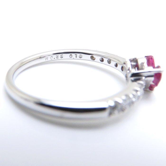 スタージュエリー STAR JEWELRY ミステリアスハート リング ルビー 