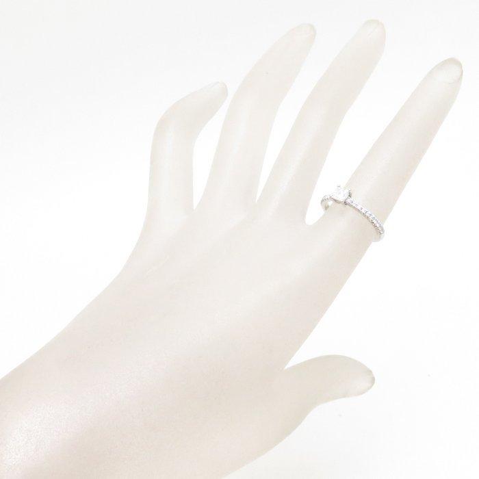 【〜6/6まで出品】 ティファニー Tiffany&Co. ノヴォ リング ダイヤモンド 0.31ct プリンセスカット Pt950 10号 プラチナ 指輪/094495【中古】【BJ】 【KUE2491727474】(89600円)