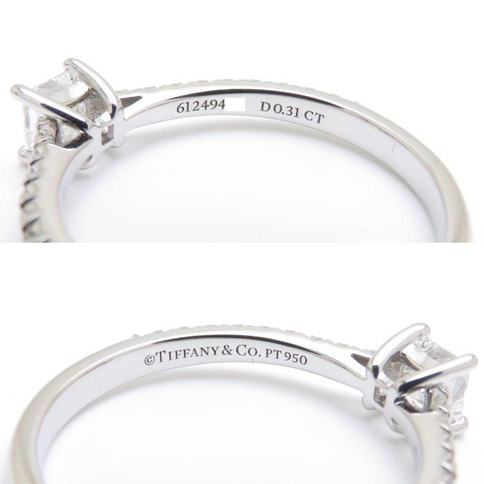 【〜6/6まで出品】 ティファニー Tiffany&Co. ノヴォ リング ダイヤモンド 0.31ct プリンセスカット Pt950 10号 プラチナ 指輪/094495【中古】【BJ】 【KUE2491727474】(89600円)