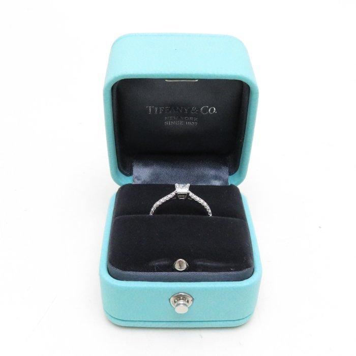 【〜6/6まで出品】 ティファニー Tiffany&Co. ノヴォ リング ダイヤモンド 0.31ct プリンセスカット Pt950 10号 プラチナ 指輪/094495【中古】【BJ】 【KUE2491727474】(89600円)