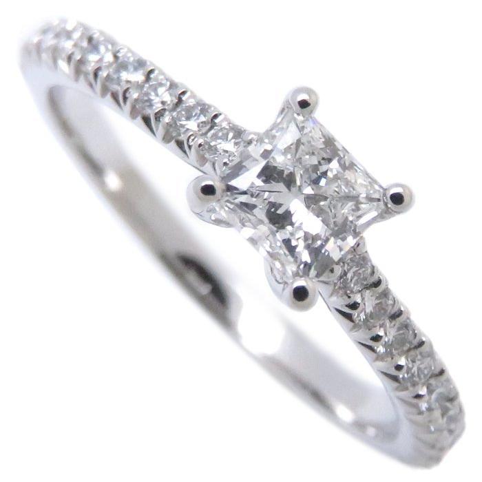 【〜6/6まで出品】 ティファニー Tiffany&Co. ノヴォ リング ダイヤモンド 0.31ct プリンセスカット Pt950 10号 プラチナ 指輪/094495【中古】【BJ】 【KUE2491727474】(89600円)