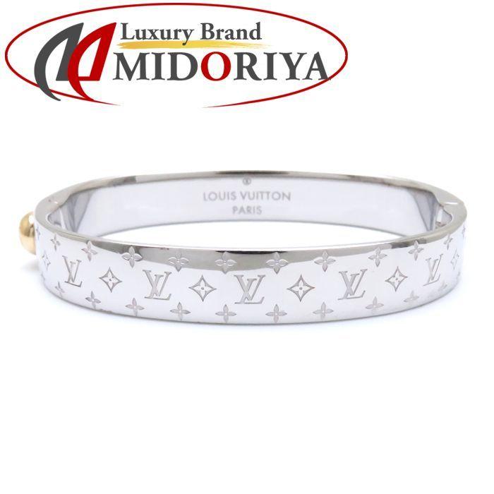 LOUIS VUITTON ルイヴィトン ブレスレット バングル M00249 シルバー モノグラム カフ・ナノグラム LV Sサイズ/094807【中古】【BJ】 : MIDORIYA - 通販 - Yahoo!ショッピング LOUIS VUITTON ルイヴィトン ブレスレット バングル M00249 シルバー モノグラム カフ・ナノグラム LV Sサイズ/094807【中古】【BJ】 : MIDORIYA - 通販 - Yahoo!ショッピング