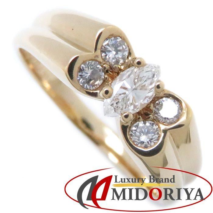 ヴァンクリーフ アーペル Van Cleef Arpels セリア リング マーキスダイヤモンド0 30ct K18yg 10号 指輪 0944 中古 0944 株式会社midoriya 通販 Yahoo ショッピング