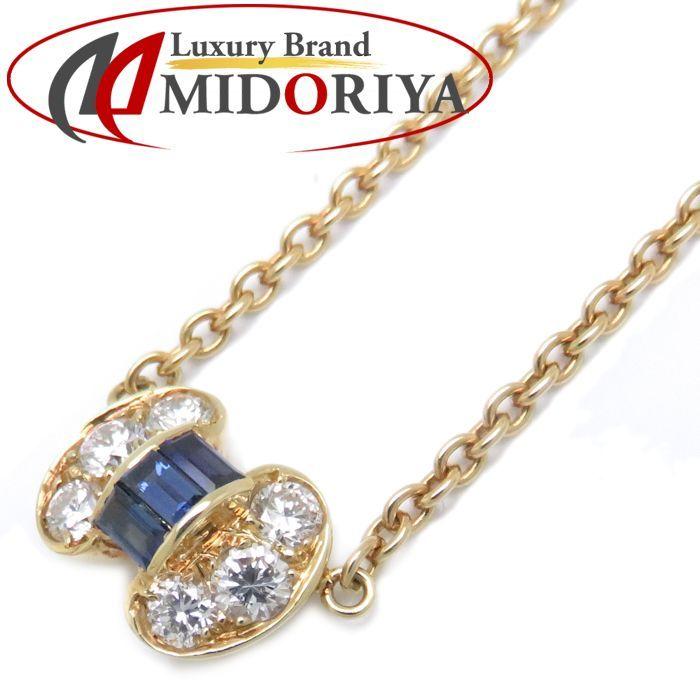 ヴァンクリーフ＆アーペル セレスティン K18YG ダイヤモンド ネックレス