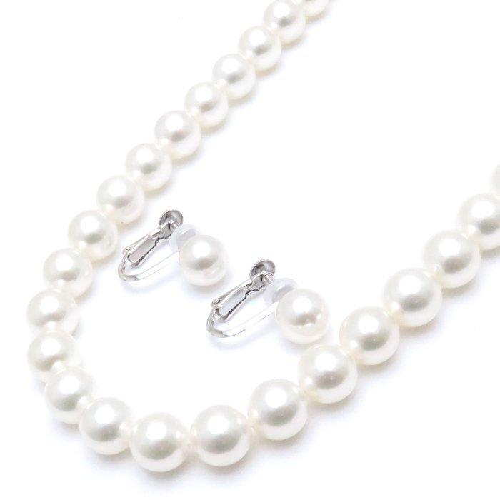 田崎真珠 Tasaki ネックレス イヤリング パール2点セット 真珠 7 5 8 0ミリ 43cm 中古 株式会社midoriya 通販 Yahoo ショッピング