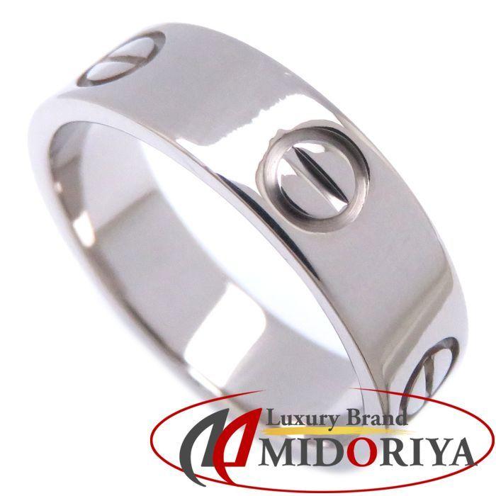 Cartier カルティエ ラブリング K18wg 750 ホワイトゴールド 55 14 5号 指輪 中古 株式会社midoriya 通販 Yahoo ショッピング