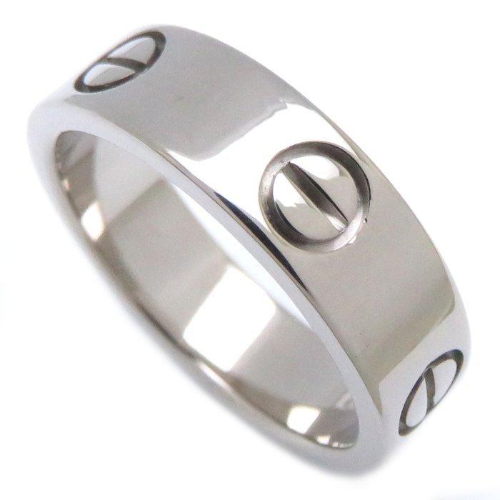 Cartier カルティエ ラブリング K18wg 750 ホワイトゴールド 55 14号 指輪 中古 株式会社midoriya 通販 Yahoo ショッピング
