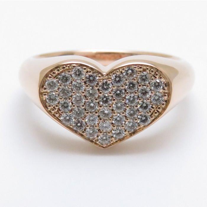 正規品 ポンテヴェキオ Ponte Vecchio ハート リング ダイヤモンド K18PG 11.5号 750 ピンクゴールド 指輪/095408【中古】【BJ】 【IQY1190577884】(42812円)