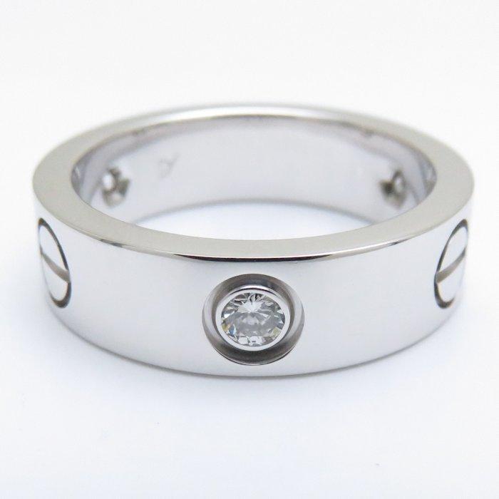 Cartier（カルティエ） ラブリング 3Pダイヤモンド K18WG B4032500 #53