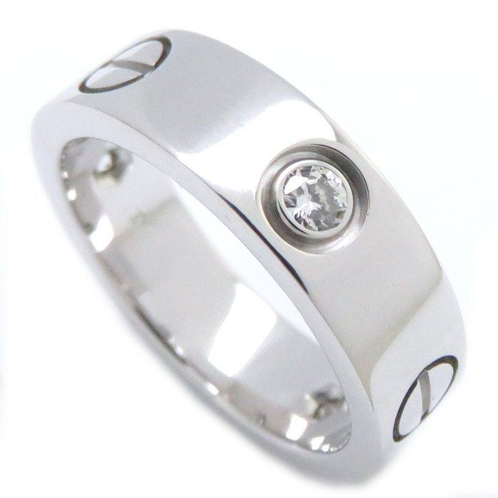 Cartier（カルティエ） ラブリング 3Pダイヤモンド K18WG B4032500 #53